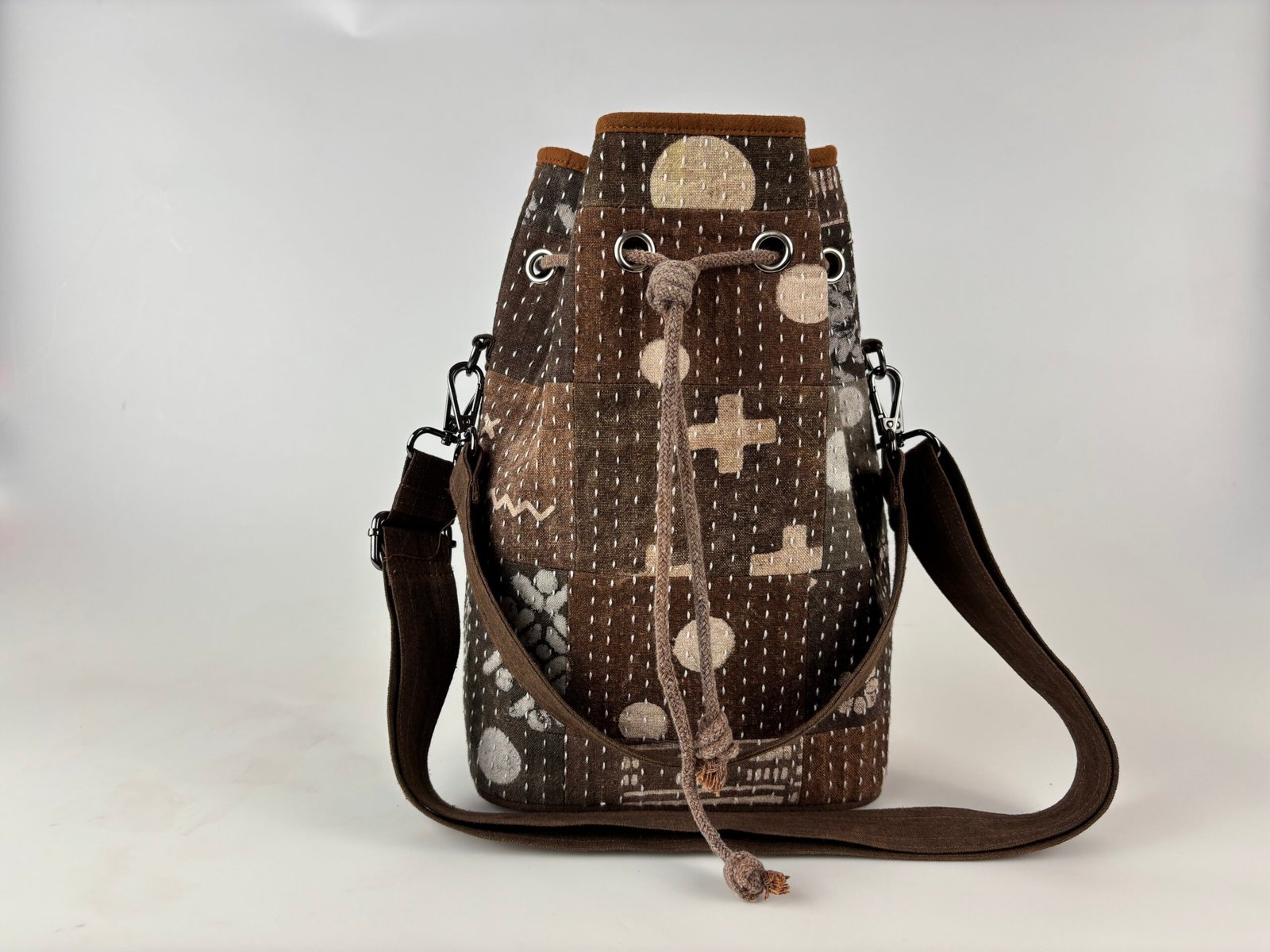 Artisan Voyage Bag | Hand-Embroidered Sustainable Textile Bag - Image 10