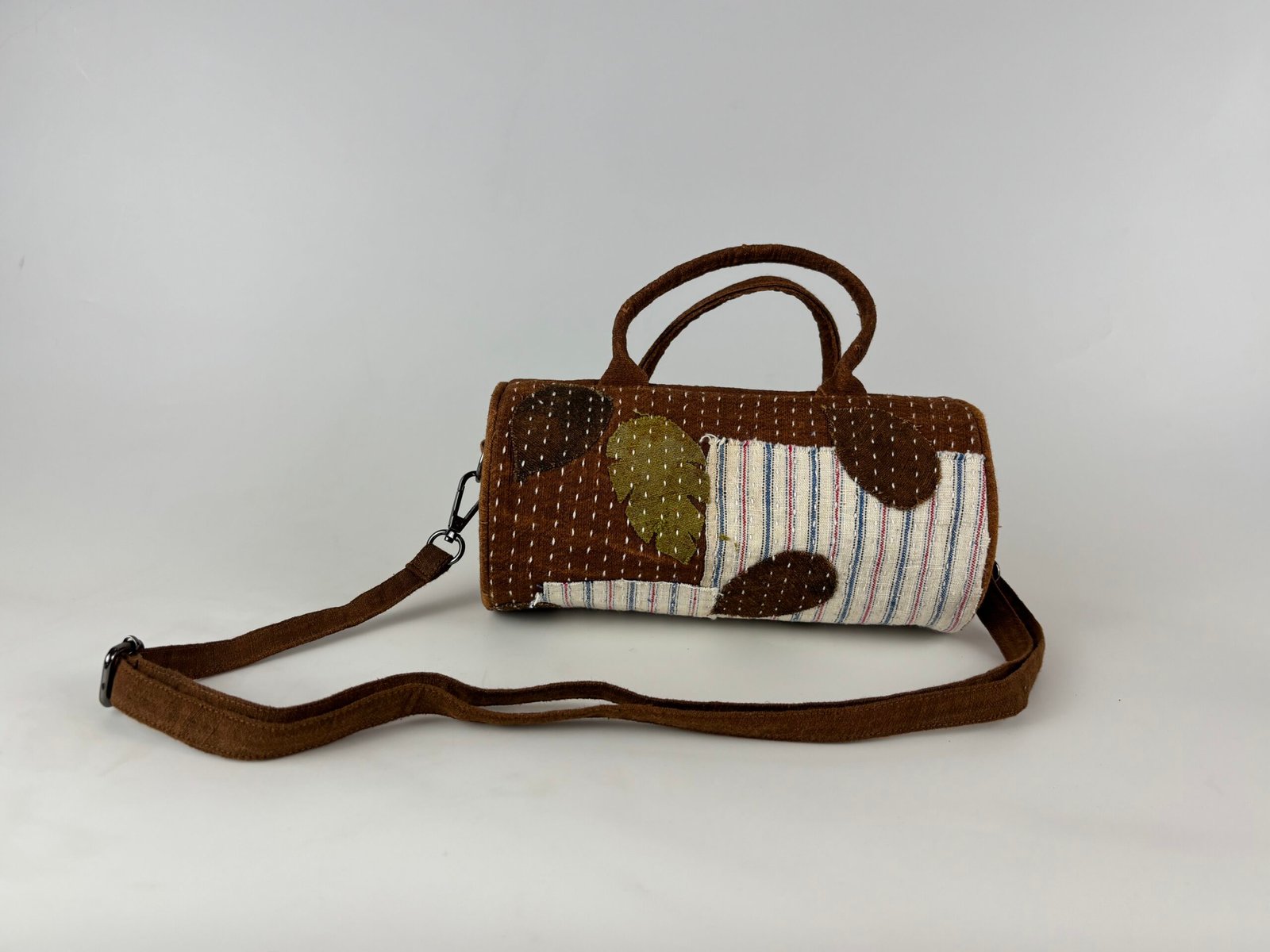 Artisan Voyage Bag | Hand-Embroidered Sustainable Textile Bag - Image 12