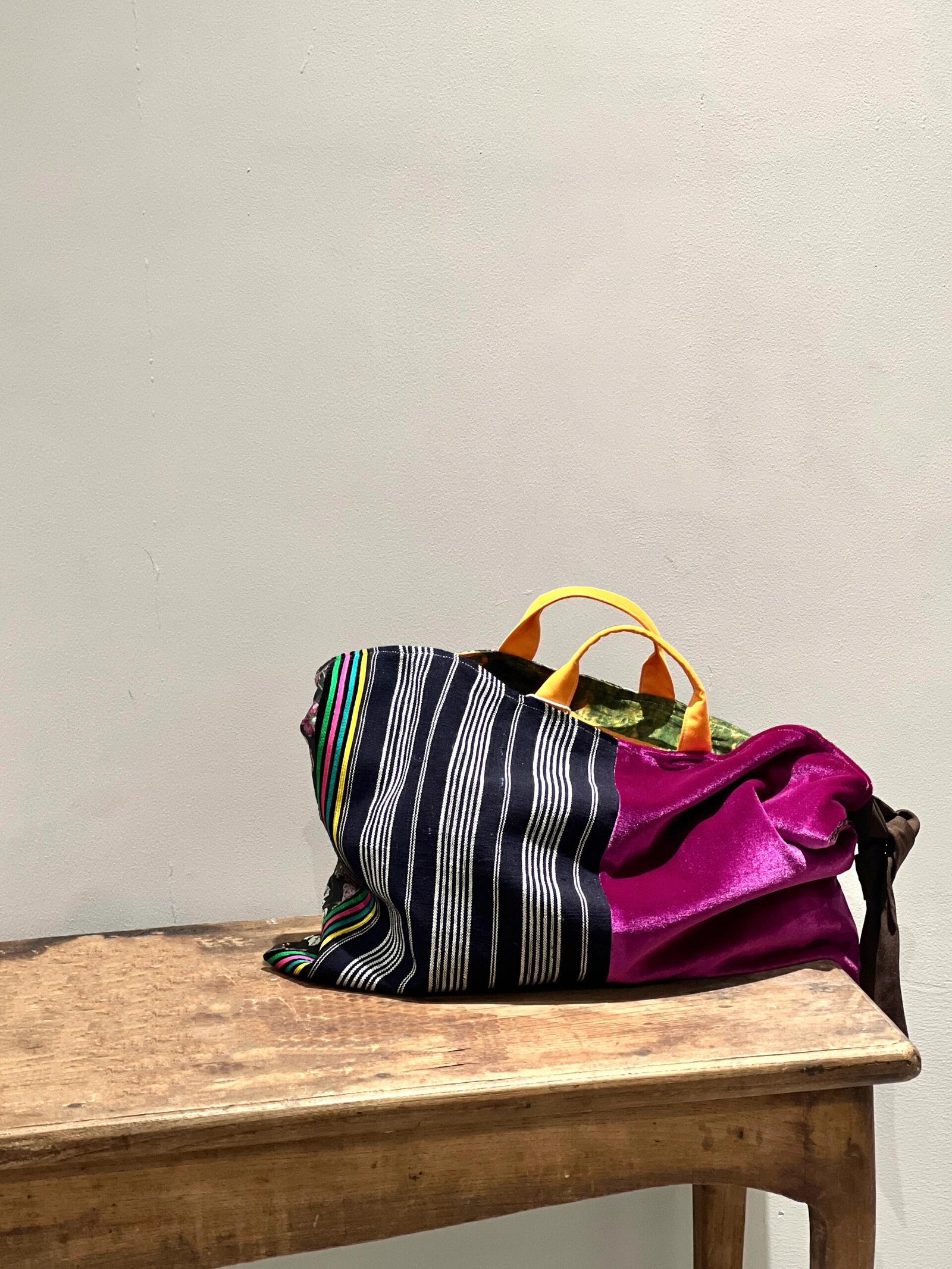 Artisan Voyage Bag | Hand-Embroidered Sustainable Textile Bag