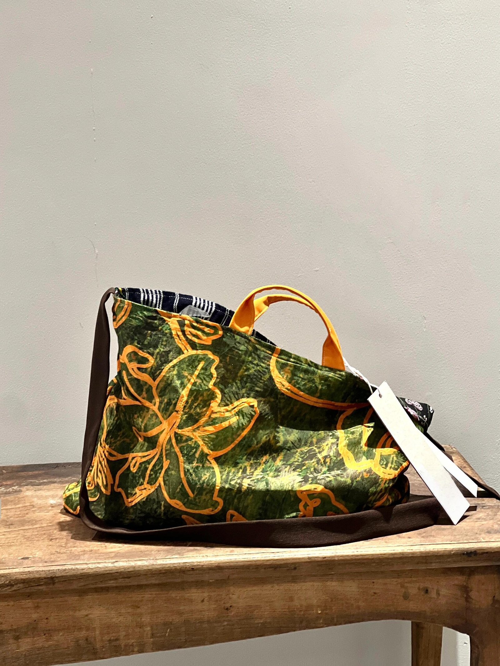 Artisan Voyage Bag | Hand-Embroidered Sustainable Textile Bag - Image 2