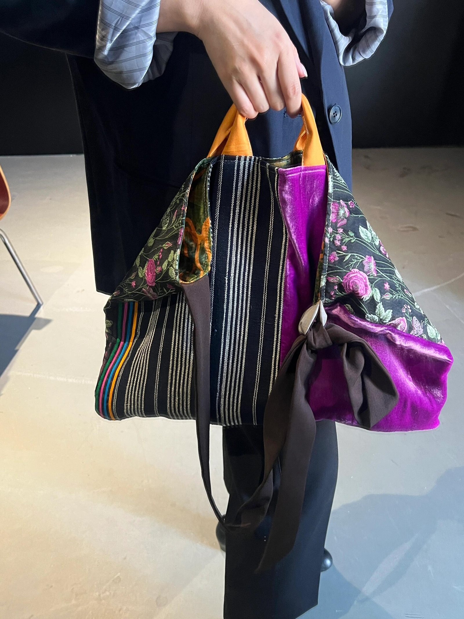 Artisan Voyage Bag | Hand-Embroidered Sustainable Textile Bag - Image 5