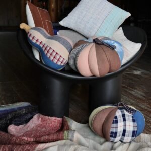 Artisan Soul Cushion | Hand-Embroidered & Plant-Dyed Heritage Decor