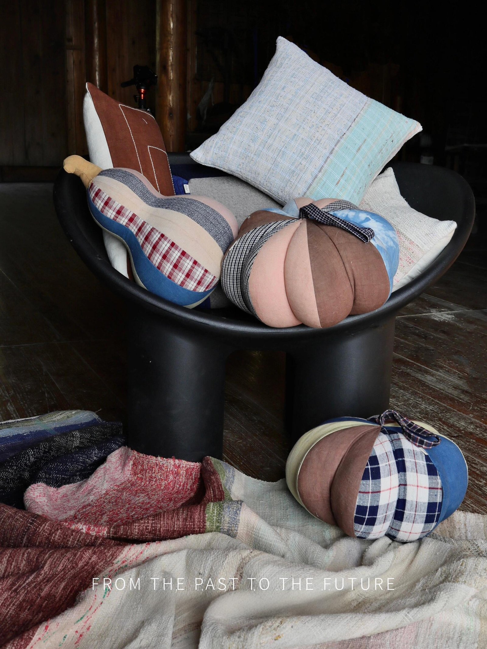Artisan Soul Cushion | Hand-Embroidered & Plant-Dyed Heritage Decor