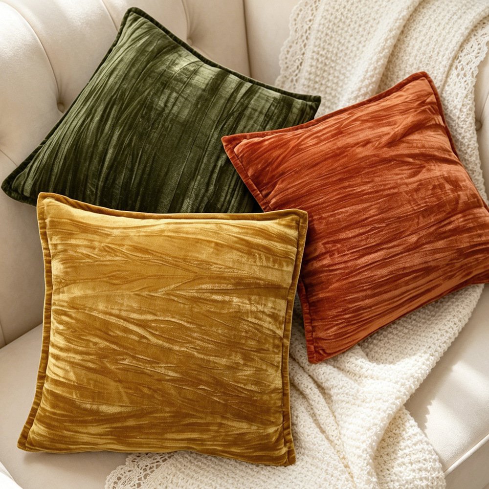 Scandinavian Velvet Living Room Cushions