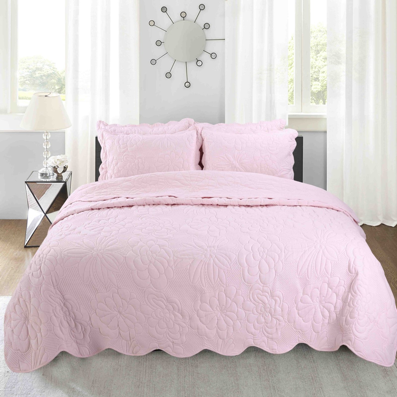 Solid Embossed Ultrasonic Quilt - Image 3